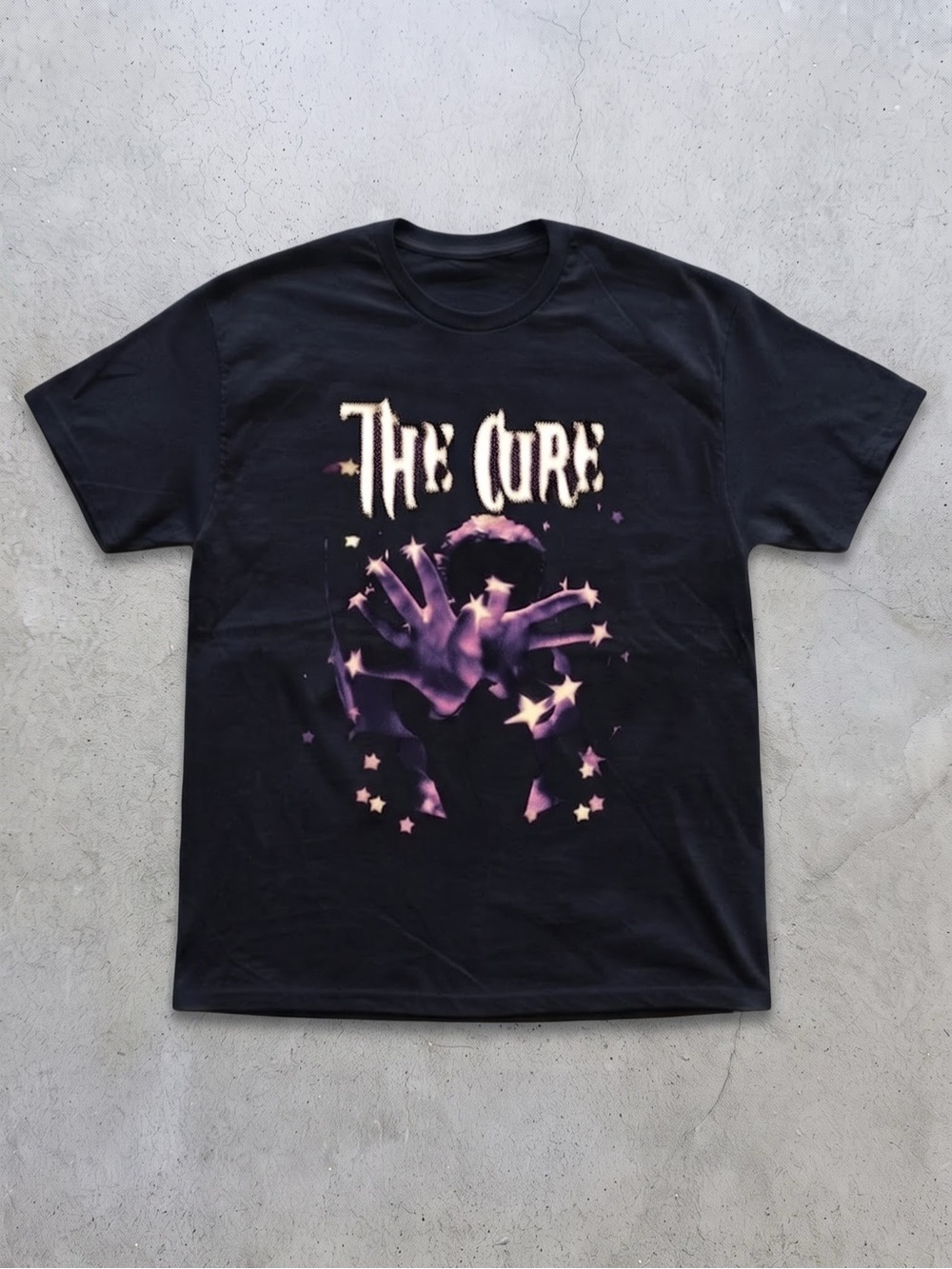 The Cure Band Graphic Black Cotton Gildan
T-shirt